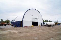 maintenance warehouse fabric building northern Manitoba