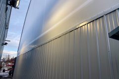 metal siding warehouse building northern Manitoba