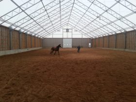 Cobra Structures fabric structure equine