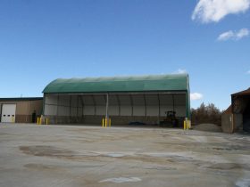 cobra structures fabric building easy access storage