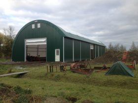 cobra structures fabric building easy agricultural storage