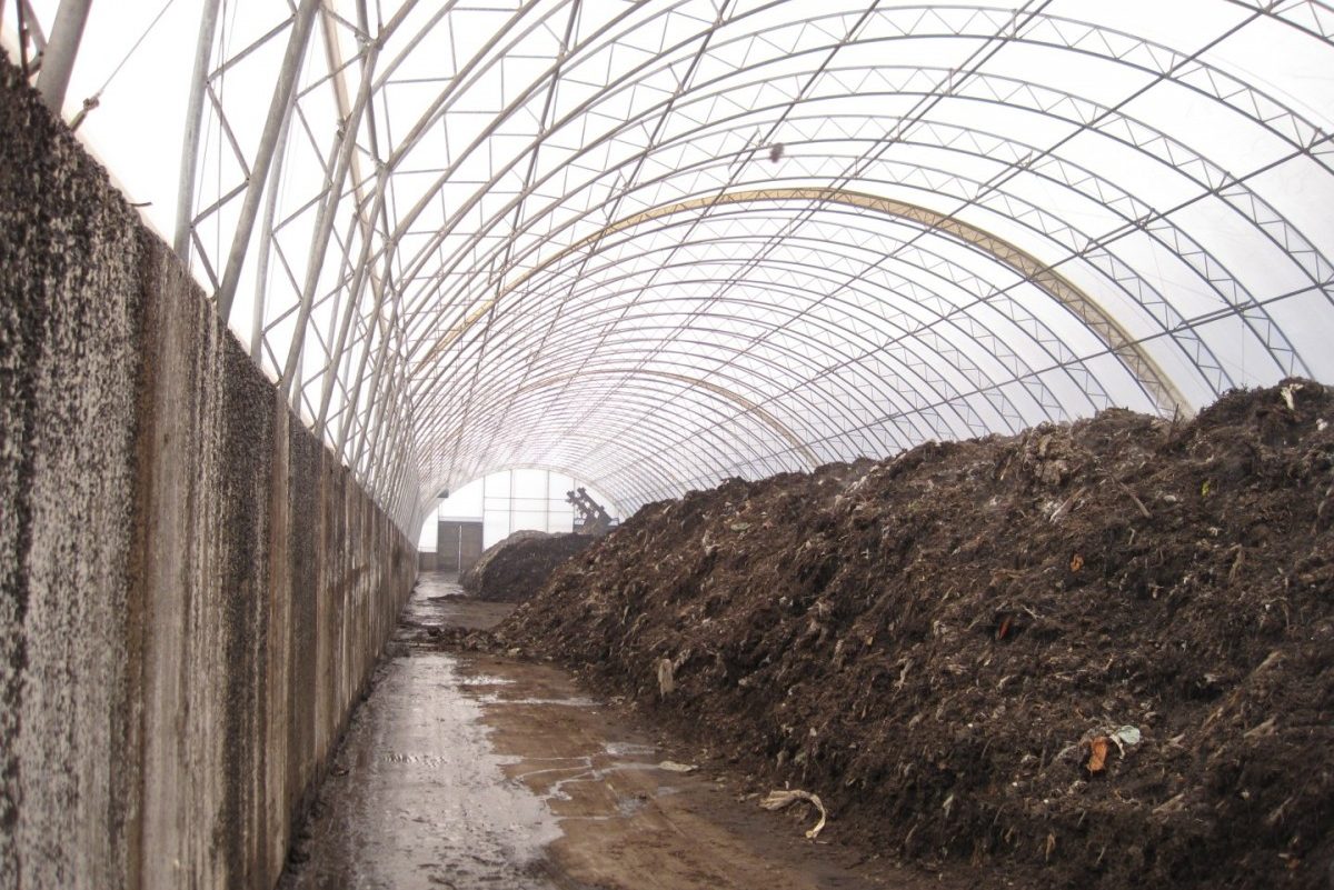 Cobra Structures compost facility fabric buildings