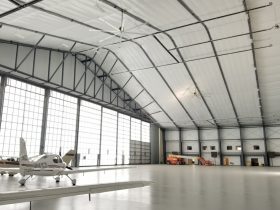 Cobra Structures rigid beams fabric buildings