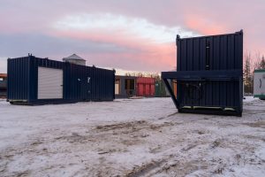 Cobra Mechanical shipping container wash bay Saskatchewan Canada