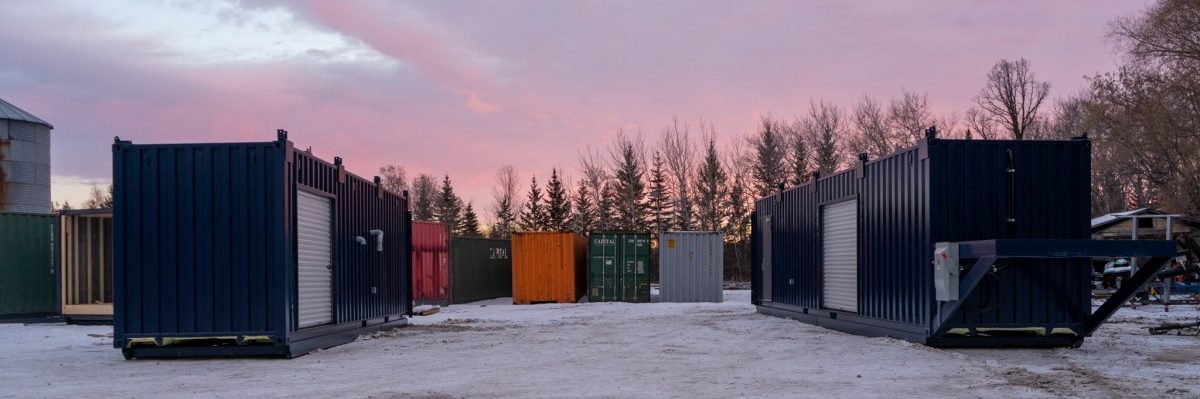 Cobra Mechanical shipping container wash bay Saskatchewan Canada