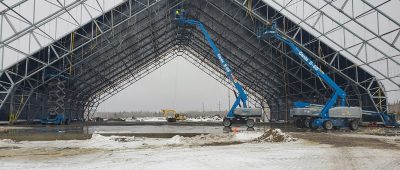 cobra structures installing mining warehouse ontario canada