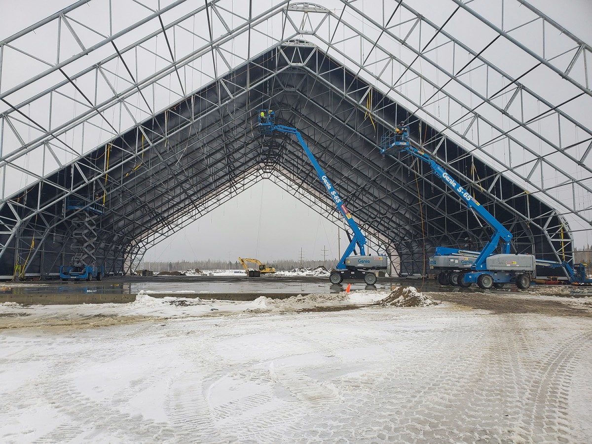 cobra structures installing mining warehouse ontario canada