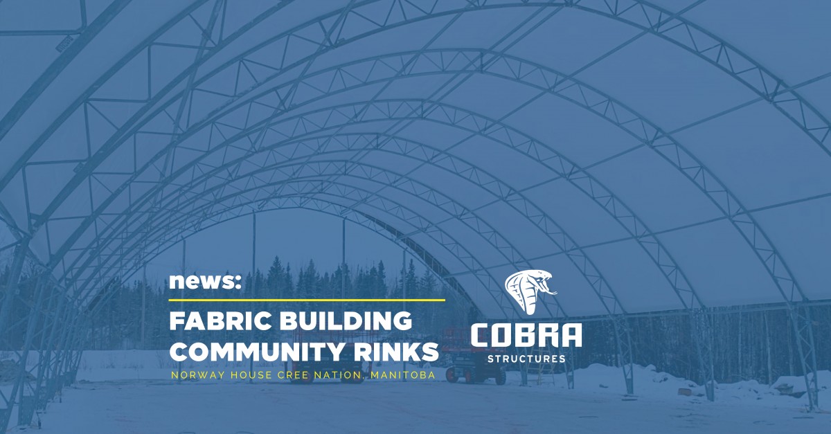 Cobra Structures fabric building community rink norway house