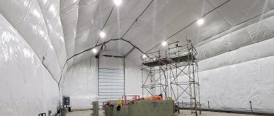fabric building insulation cobra structures
