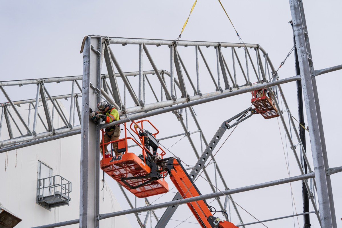 Cobra Structures on-site construction