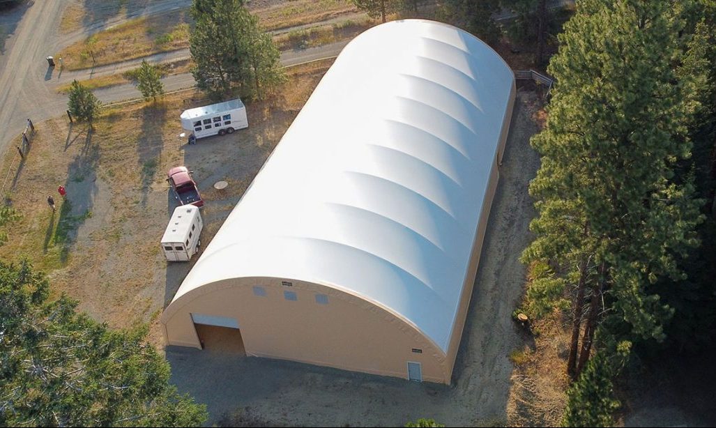 oregon washington equine riding arena fabric building