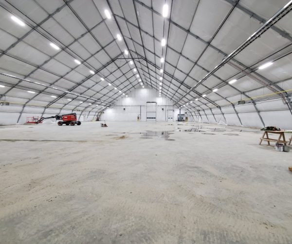 insulated warehouse fabric structure