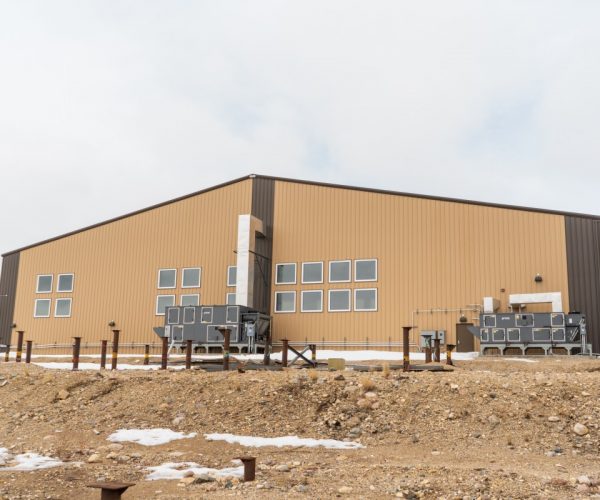 Keewatinohk Converter Station in northern Manitoba.